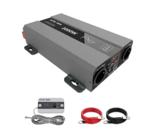 Przetwornica 24V → 220V / 4000W — czysty sinus