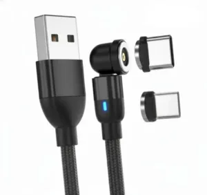 Magnetyczny kabel do ładowania USB-C obrotowy 1,8m