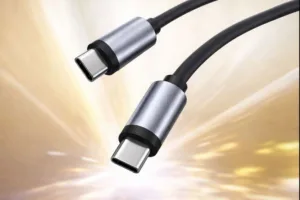 Kabel do szybkiego ładowania USB-C ↔ USB-C (PD 60 W), 1 m / 2 m