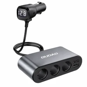 ROZDZIELACZ GNIAZDA ZAPALNICZKI 12V/24V ŁADOWARKA SAMOCHODOWA 2x USB
