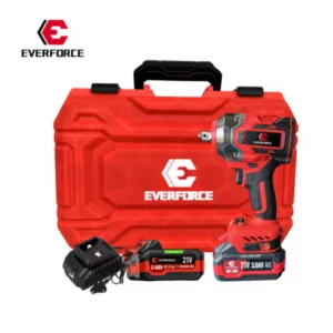 Akumulatorowy klucz udarowy EVERFORCE EF-90029 21V Brushless, 550 Nm, Walizka