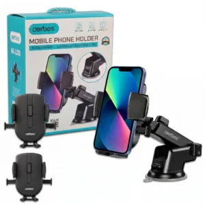 Uchwyt Samochodowy na Telefon  Szyba/Kokpit 360° Regulowany Mocny