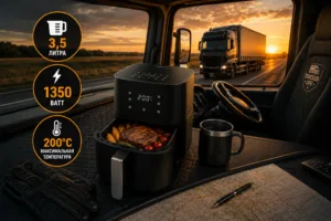AIR FRYER FRYTKOWNICA BEZTŁUSZCZOWA 3.5L 1350W 7 PROGRAMÓW DO CIĘŻARÓWKI