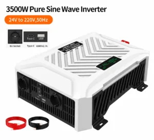 Przetwornica DATOUBOSS  Napięcia 24V 230V Czysty Sinus 3500W / 7000W LCD