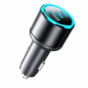 Ładowarka Samochodowa Toocki 130W USB-C USB-A PD Szybkie Ładowanie