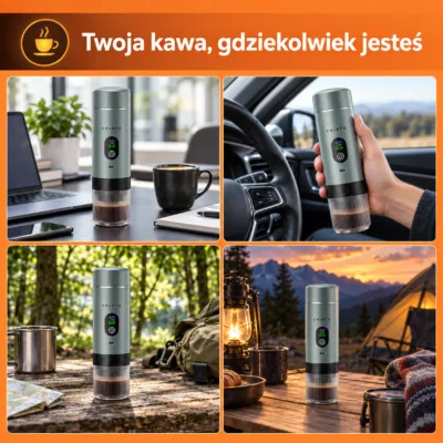 CHiATO brewPLAY Smart – kawa w podróży, w samochodzie i na kempingu
