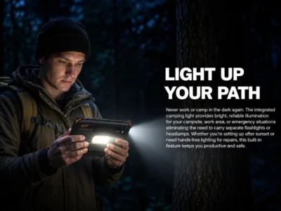Lampka kempingowa LED w tablecie AGM PAD P3 Compact